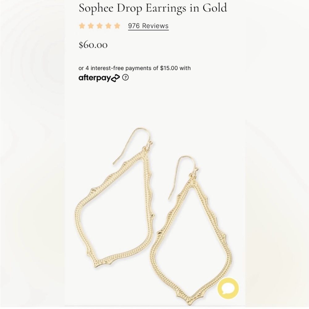 Kendra Scott Sophee drop earrings